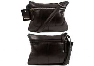 PR-DD 13 BLACK LEATHER BAG