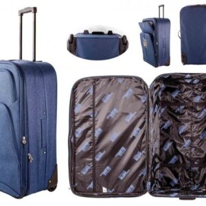 JB10091 NAVY 29'' TRAVEL TROLLEY LUGGAGE SUITCASE