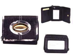 7587 BLACK PU PURSE