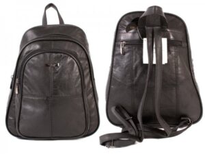 1958 BACK NAPPA BACKPACK 2 FRONT ZIPS