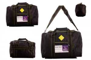 JBTB65-P BLACK/GREEN HOLDALL UNDER SEAT CABIN BAG