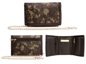 8004 CAMOUFLAGE WITH CHAIN BLACK