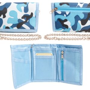 8004 CAMOUFLAGE WITH CHAIN BLUE