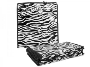 0007- ZEBRA PRINT SET OF 12