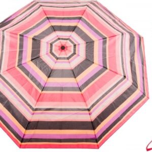 UU0326 STRIPE PRINT SUPERMINI UMBRELLA