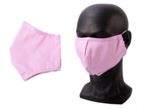 ANTI-DUST 100% PURE COTTON MASK FACE COVER UNISEX PINK