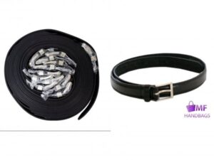 2704 BLACK GENTS LEATHER BELT 1" DOZEN