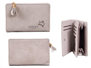 7141 GREY MEDIUM PU PERSE WITH CAT FEATURES