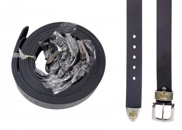 2752 DOZEN 1.5" MILANO BLACK BELT WITH TIP
