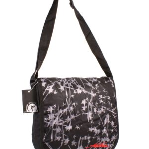 ALOHA MESSENGER BAG BLACK