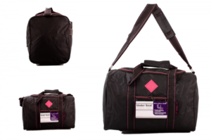 JBTB65-P BLACK/PINK HOLDALL UNDER SEAT CABIN BAG