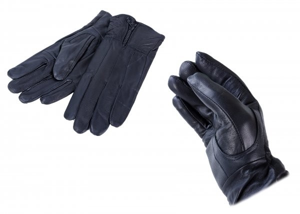 LG-010 LARGE BLACK LEATHER GLOVES