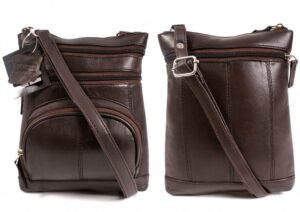 PR-DD-16 BROWN LEATHER BAG