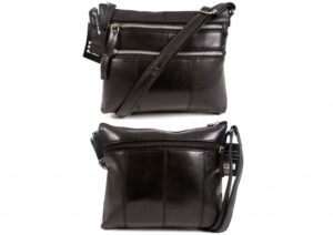 PR-DD 15 BLACK LEATHER BAG