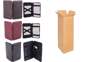 8013 GRAINED PU PUZZLE WALLET BOX OF 12 ASSORTED COLOUR