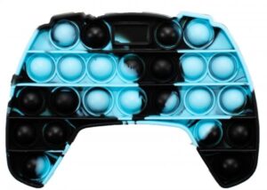 POP IT BUBBLE SENSORY FIDGET TOY - GAME CONTROLLER BLUE