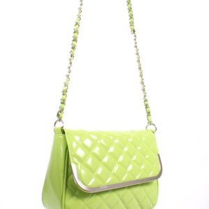 CHLOE-PATENT GREEN