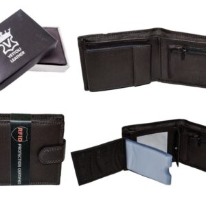 D-7013 BROWN LEATHER WALLET