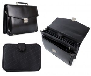 8895 BLACK BRIEFCASE W/ REMOVABLE SLEEVE