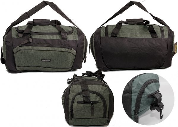 JBSB808TW KHAKI BLACK HOLDALL
