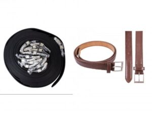 2704 BROWN BELT 1" WIDE LEATHER BELT DOZEN