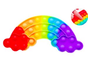 POP IT BUBBLE SENSORY FIDGET TOY - RAINBOW