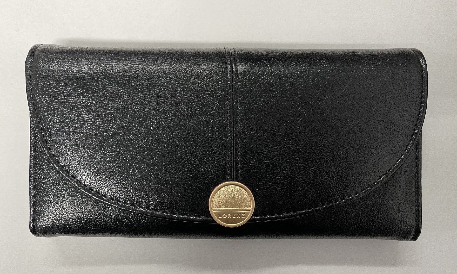 7232 BLACK LARGE RFID PURSE