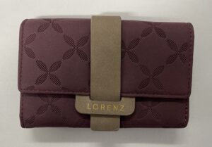 7191 BURGUNDY MEDIUM RFID PURSE