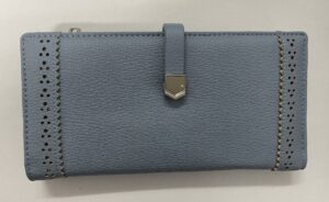7165 ICE BLUE LONG RFID PURSE