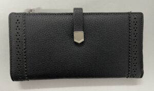 7165 BLACK LONG RFID PURSE
