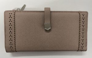 7165 DUSTY PINK LONG RFID PURSE