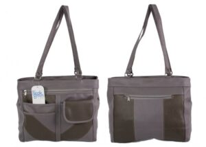 JBHB32-PP NICOLE BROWN PU HANDBAG GREY