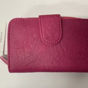 JBPS117 PINK PURSE WITH POP FRONT PKT AND 1 ZIP