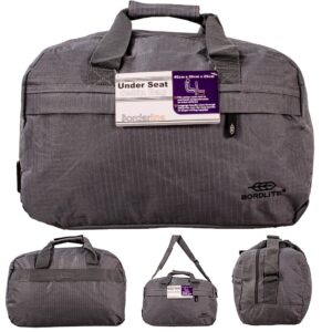 JBTB77 GREY UNDER SEAT CABIN TRAVEL BAG