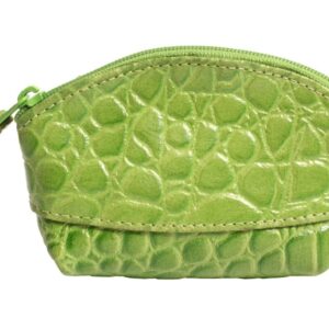 LEATHER COIN PURSE GREEN 0.50