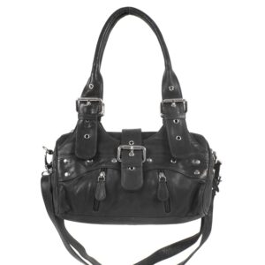 SPU-33 BLACK ITALIAN LEATHER