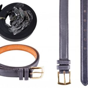 2703 GREY BELT DOZEN 1" BELT WITH SMOOTH FINISH