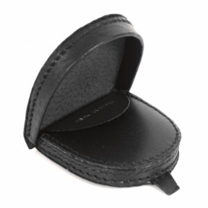 1589 BLACK SMALL HORSESHOE SHAPE GENTS TRAY PURSE