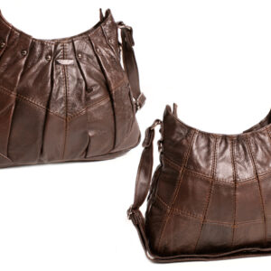 3731 DARK BROWN C.Hide Bag