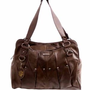 3732 BROWN COW HIDE BAG