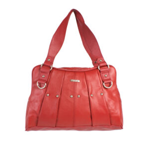 3732 RED COW HIDE BAG