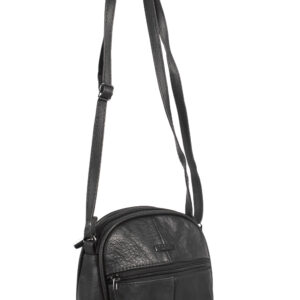 3735 BLACK COW HIDE  BAG
