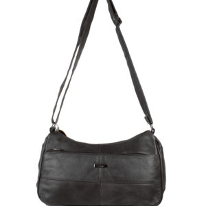 3793 BLACK COW HIDE BAG