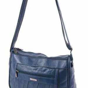 3796 NAVY COW HIDE  BAG