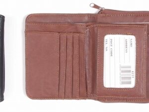 6231 GRAINED PU PURSE