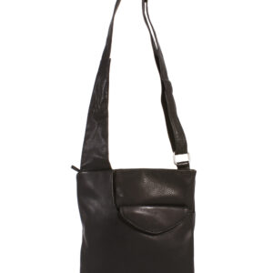 BODYBAG BALCK ITALIAN LEATHER