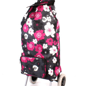 ST-FP-02 BLACK RED FLOWER